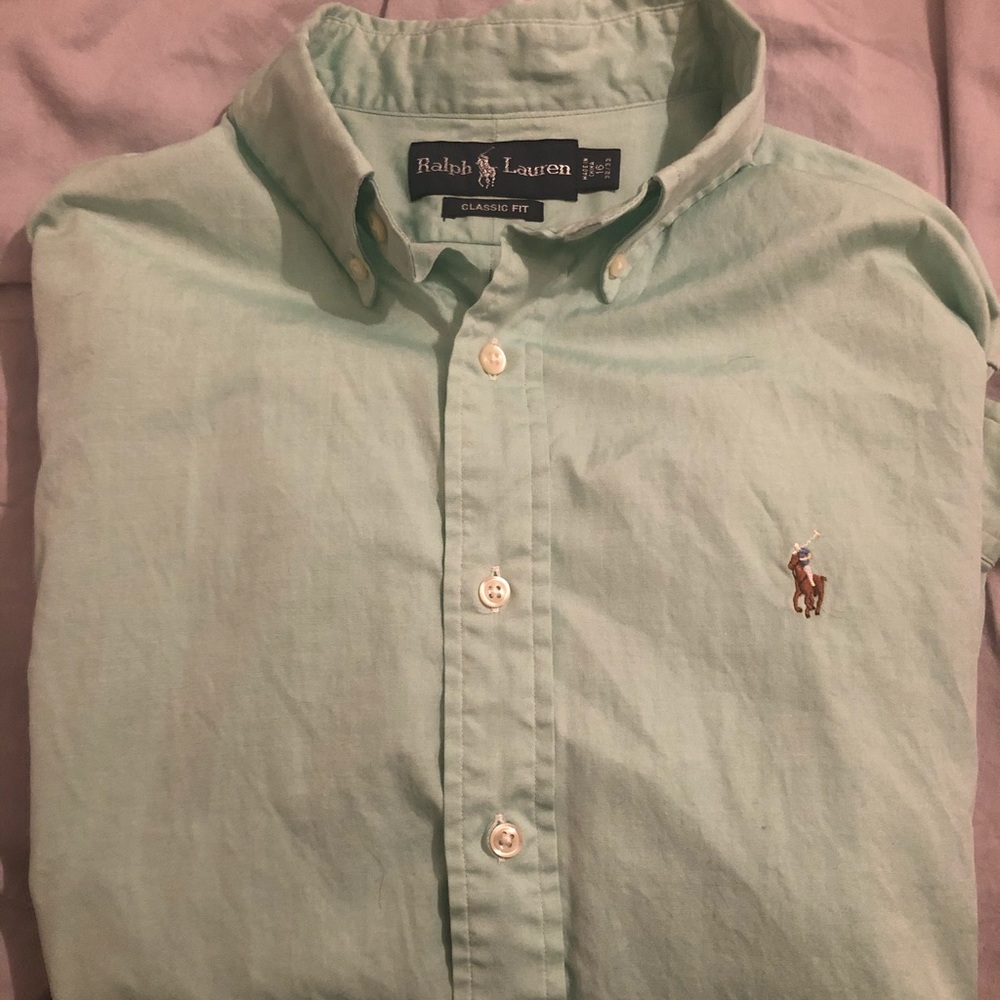 Ralph Lauren classic fit button down shirt